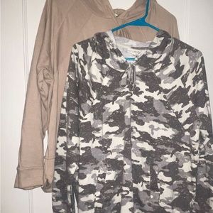2 hoodies
